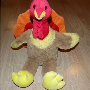 Build A Bear Workshop BABW Thanksgiving Plush Turkey 13" Limited Edition Retired